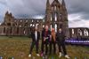 Coldplay at Whitby Abbey - Credit BBC 3x2