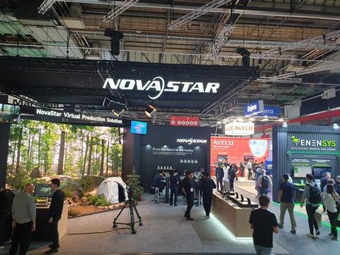 IBC show floor_novastar