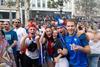 French football fans celebrate FIFA World Cup 2018 win