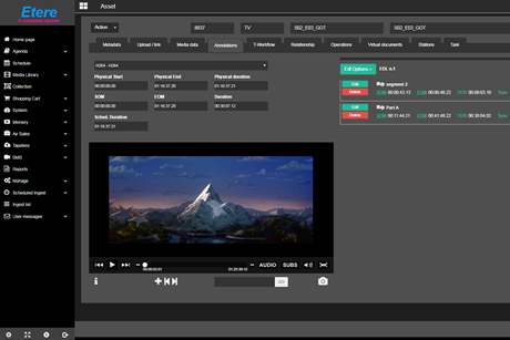Etere-2 Media Asset Management